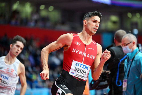 VM dag 1: Benjamin Lobo Vedel videre til finalen på 400m