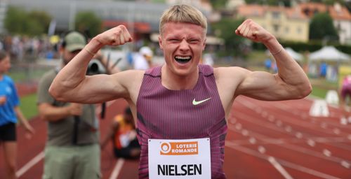 Gustav Lundholm erobrer den danske 400 meter-rekord